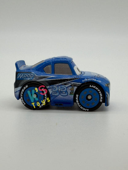 Loose Mini Racers Pixar Disney Cars, DUD THROTTLEMAN - Mint / Near Mint Condition