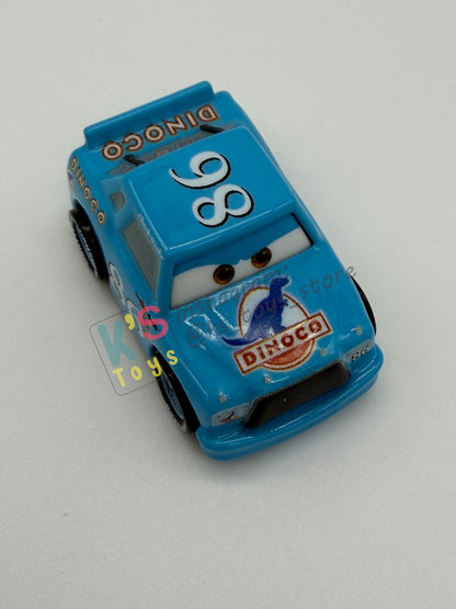 Loose Mini Racers Pixar Disney Cars, DINOCO CHICK HICKS - Mint / Near Mint Condition