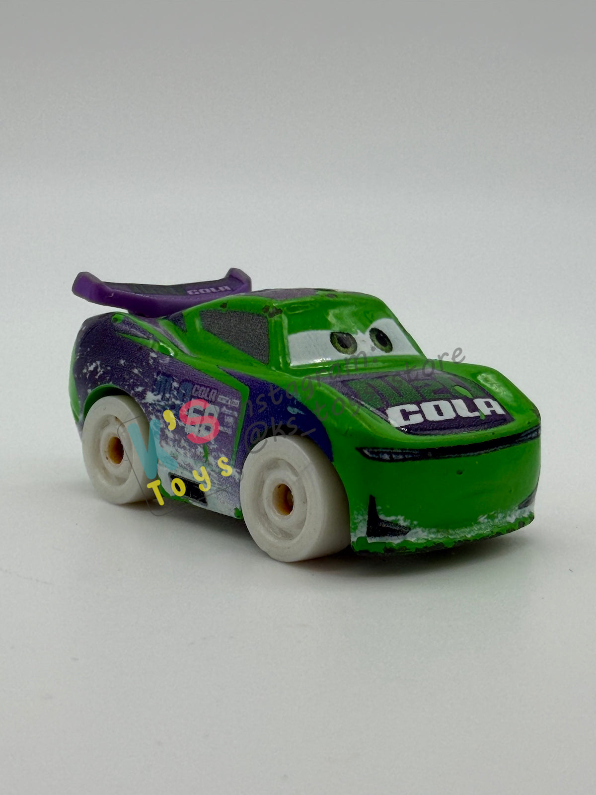 Loose Mini Racers Pixar Disney Cars, ADVENT CALENDAR H.J. HOLLIS (SNOWY) - Mint / Near Mint Condition