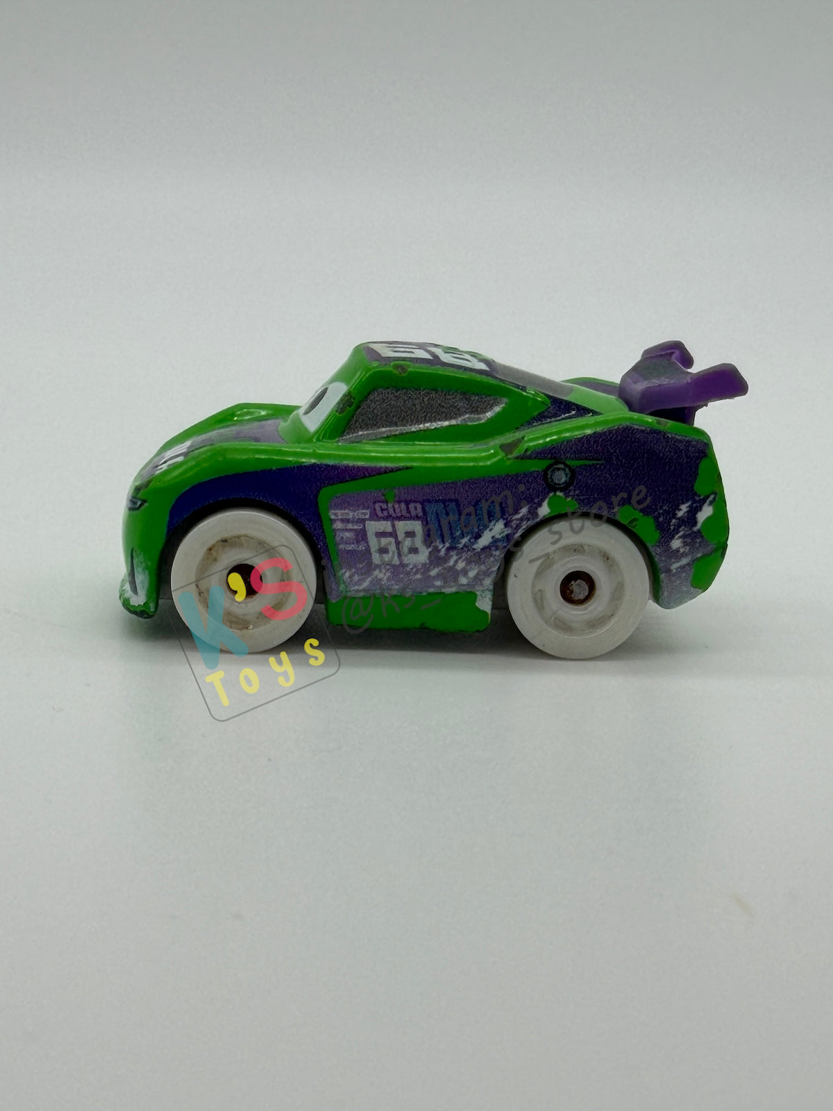 Loose Mini Racers Pixar Disney Cars, ADVENT CALENDAR H.J. HOLLIS (SNOWY) - Mint / Near Mint Condition