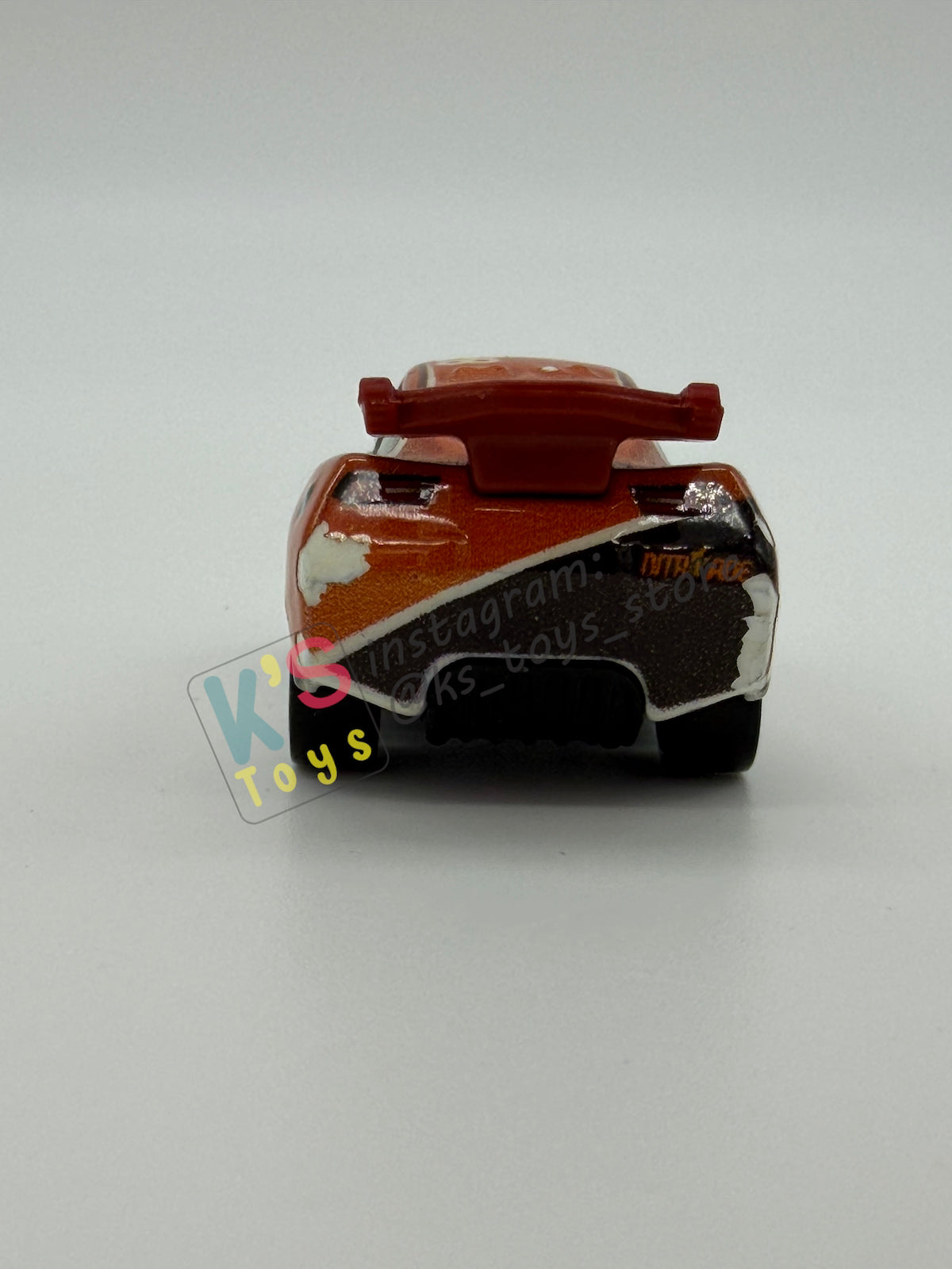 Loose Mini Racers Pixar Disney Cars, GLOW TIM TREADLESS - Good Condition