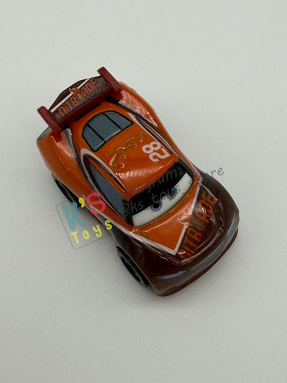 Loose Mini Racers Pixar Disney Cars, TIM TREADLESS - Mint / Near Mint Condition