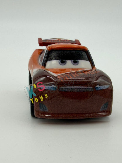 Loose Mini Racers Pixar Disney Cars, TIM TREADLESS - Mint / Near Mint Condition