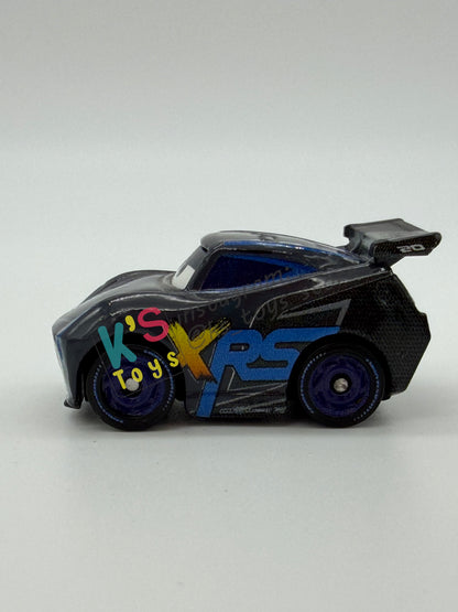 Loose Mini Racers Pixar Disney Cars, XRS JACKSON STORM - Mint / Near Mint Condition