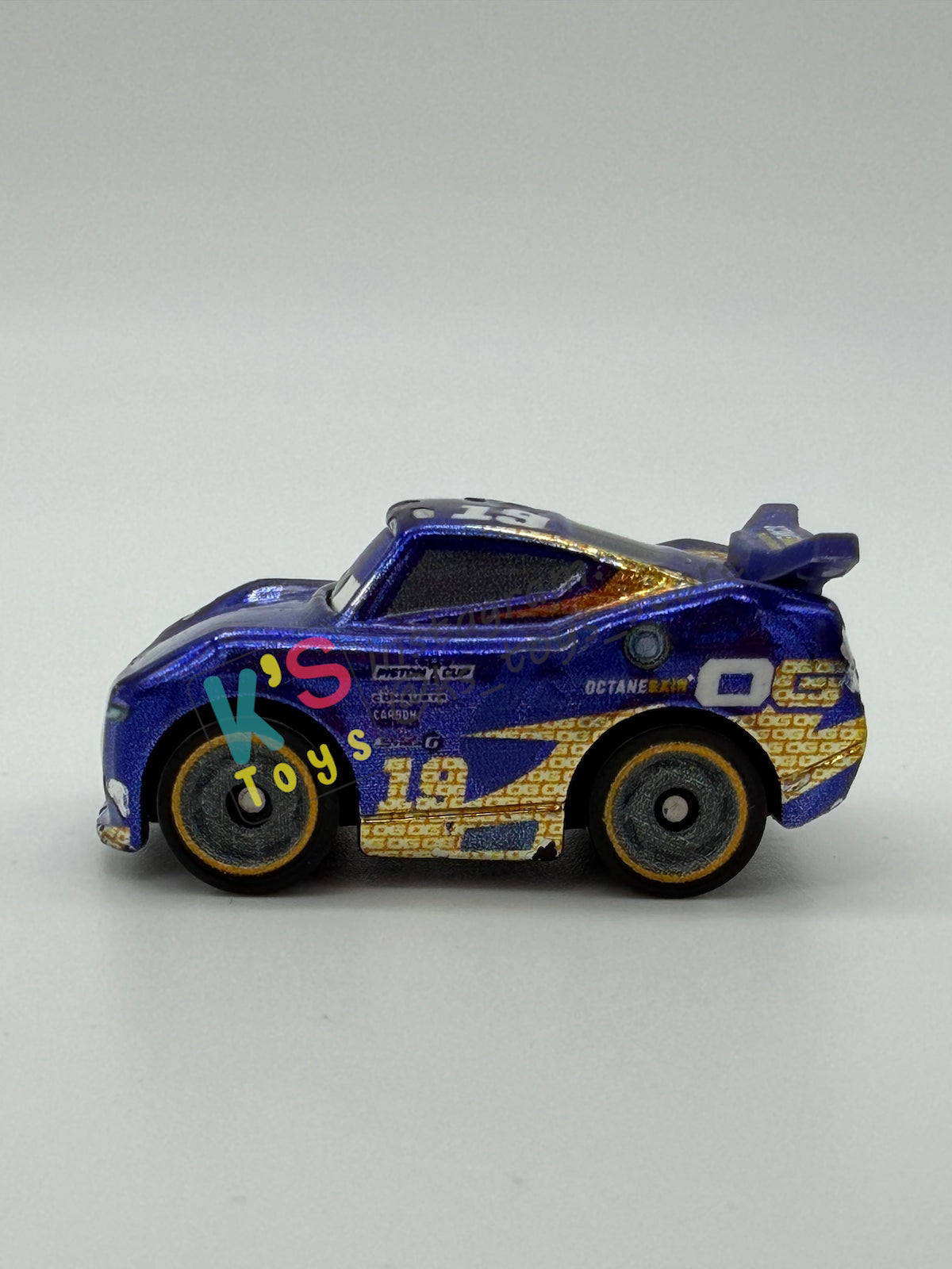 Loose Mini Racers Pixar Disney Cars, METALLIC DANNY SWERVEZ - Good Condition