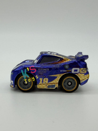 Loose Mini Racers Pixar Disney Cars, METALLIC DANNY SWERVEZ - Good Condition