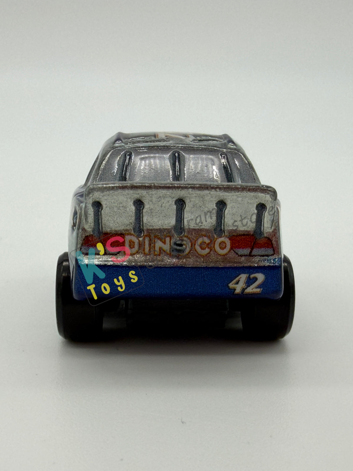 Loose Mini Racers Pixar Disney Cars, SILVER CAL WEATHERS - Mint / Near Mint Condition