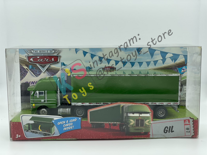Hauler Disney Pixar Cars by Mattel, Bundle of 2 Haulers; Gil Hauler and Shifty Drug Hauler - BNIP - Please Read Description!!