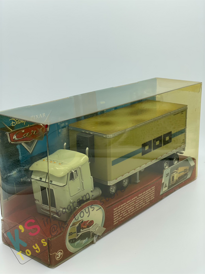 Hauler Disney Pixar Cars by Mattel, Bundle of 2 Haulers; Ben Crankleshaft Hauler and Wally Hauler - BNIP - Please Read Description!!