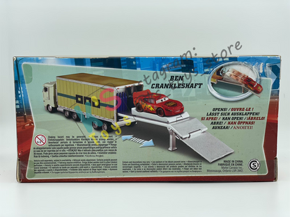 Hauler Disney Pixar Cars by Mattel, Bundle of 2 Haulers; Ben Crankleshaft Hauler and Wally Hauler - BNIP - Please Read Description!!