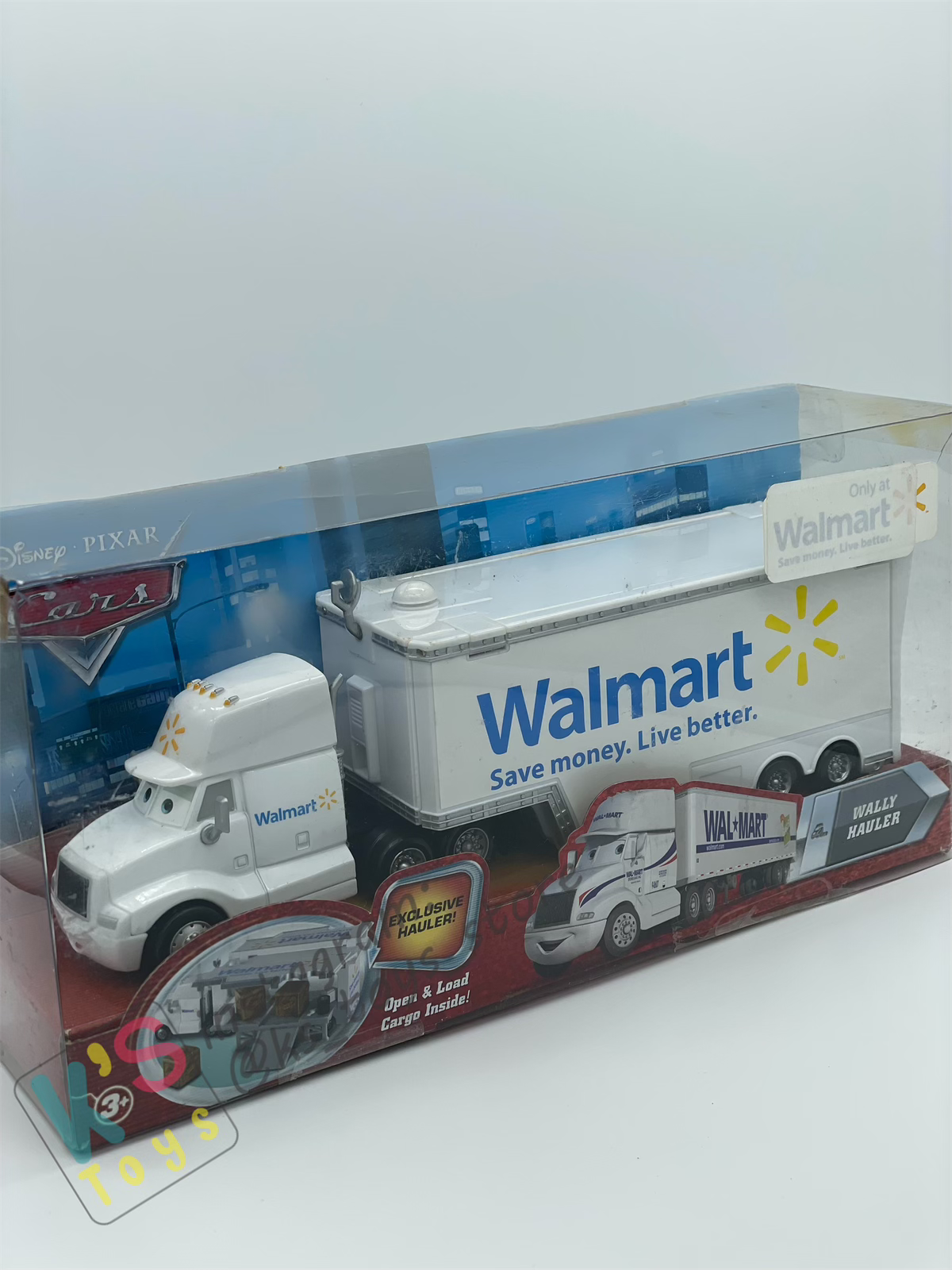 Hauler Disney Pixar Cars by Mattel, Bundle of 2 Haulers; Ben Crankleshaft Hauler and Wally Hauler - BNIP - Please Read Description!!