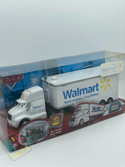 Hauler Disney Pixar Cars by Mattel, Bundle of 2 Haulers; Ben Crankleshaft Hauler and Wally Hauler - BNIP - Please Read Description!!