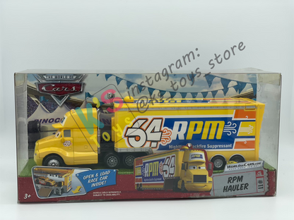 Hauler Disney Pixar Cars by Mattel, Bundle of 2 Haulers; Mood Springs Hauler and RPM Hauler - BNIP - Please Read Description!!