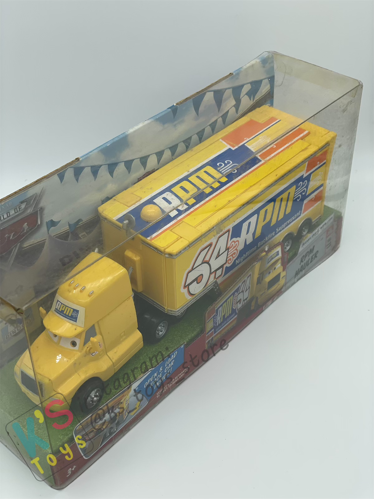 Hauler Disney Pixar Cars by Mattel, Bundle of 2 Haulers; Mood Springs Hauler and RPM Hauler - BNIP - Please Read Description!!