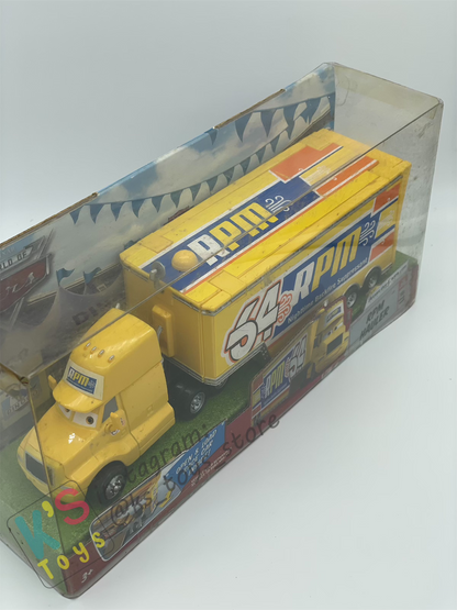 Hauler Disney Pixar Cars by Mattel, Bundle of 2 Haulers; Mood Springs Hauler and RPM Hauler - BNIP - Please Read Description!!