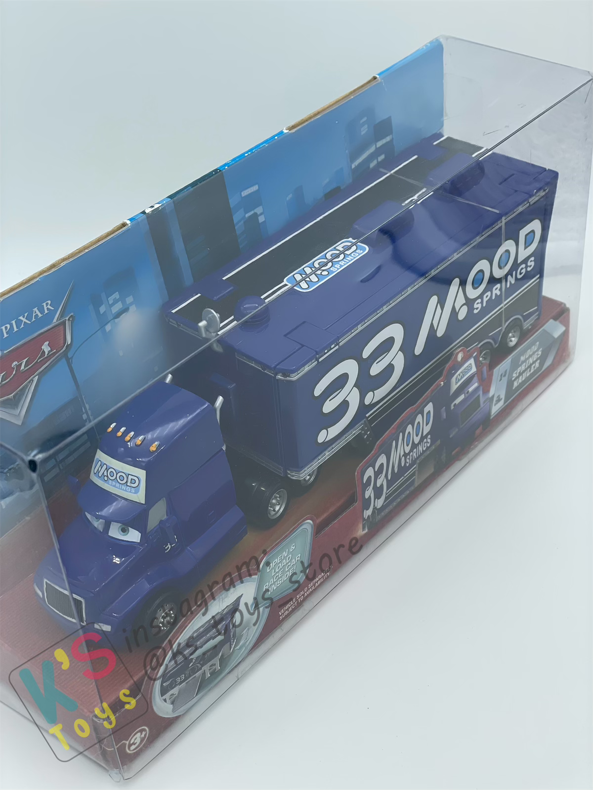 Hauler Disney Pixar Cars by Mattel, Bundle of 2 Haulers; Mood Springs Hauler and RPM Hauler - BNIP - Please Read Description!!
