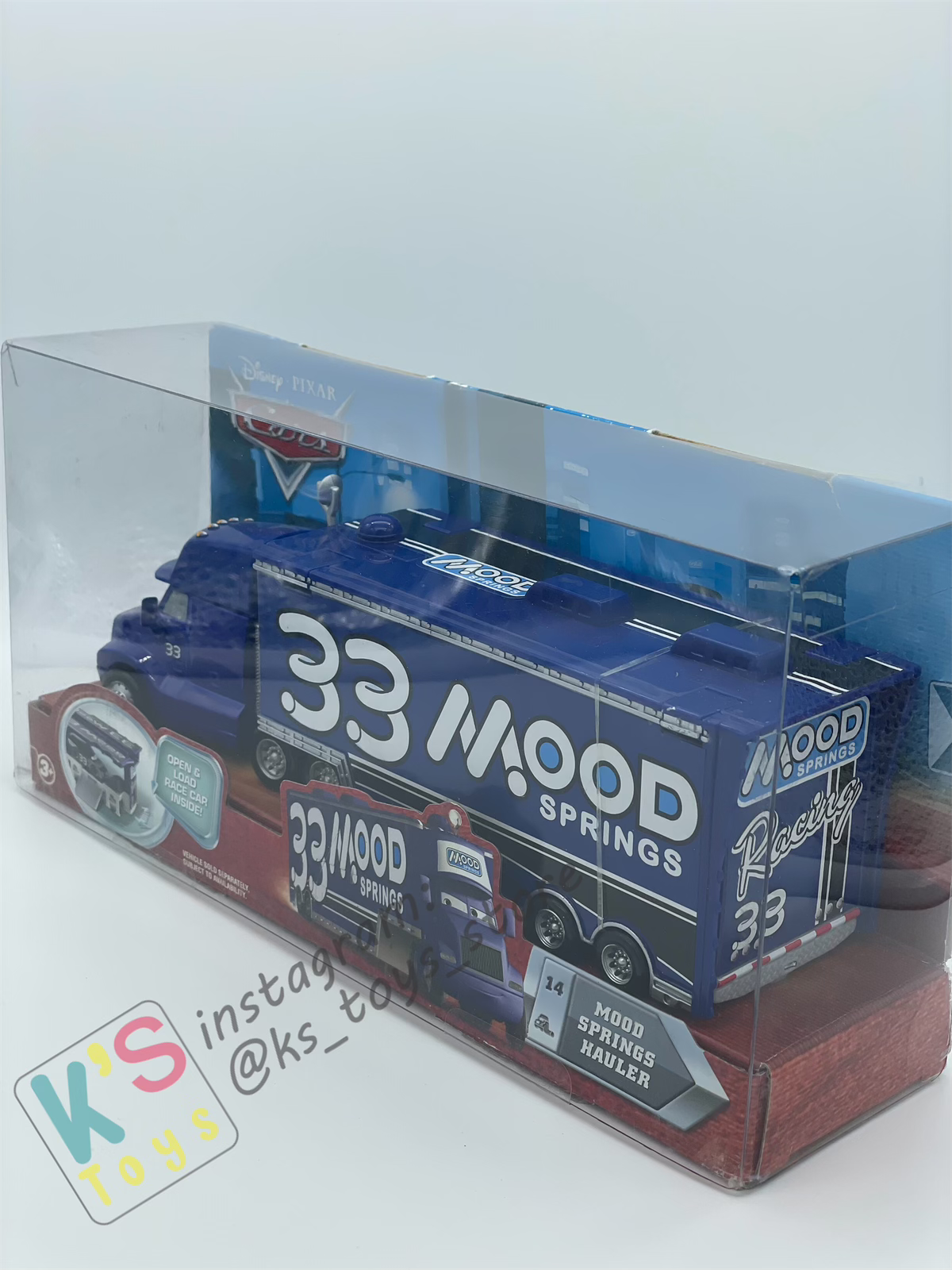 Hauler Disney Pixar Cars by Mattel, Bundle of 2 Haulers; Mood Springs Hauler and RPM Hauler - BNIP - Please Read Description!!