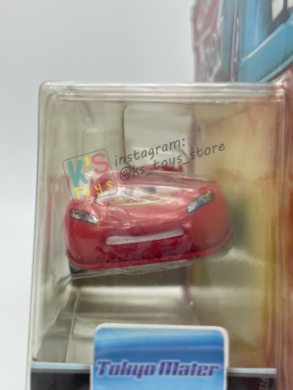 DISNEY PIXAR CARS "DRAGON LIGHTNING MCQUEEN WITH OIL STAINS" TOKYO MATER SERIES - Cars Toon - BNIP