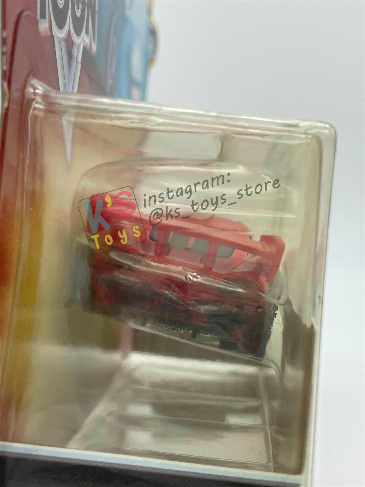 DISNEY PIXAR CARS "DRAGON LIGHTNING MCQUEEN WITH OIL STAINS" TOKYO MATER SERIES - Cars Toon - BNIP