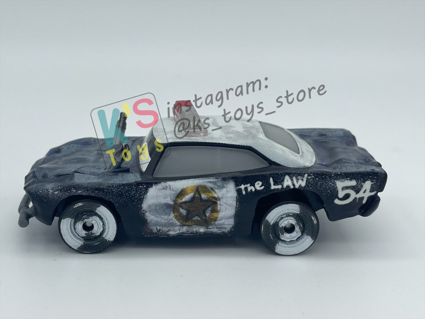 PRE-OWNED / LOOSE DISNEY PIXAR CARS - "APB" CARS 3 THUNDERHOLLOWS SERIES - MINT / NEAR MINT CONDITION - READ DESCRIPTION!!!!!!!!!!