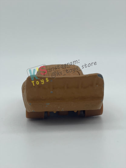 PRE-OWNED / LOOSE DISNEY PIXAR CARS - "LIGHTNING MCQUEEN AS CHESTER WHIPPLEFILTER" CARS 2 SERIES - NEAR MINT CONDITION - READ DESCRIPTION!!!!!!!!!!