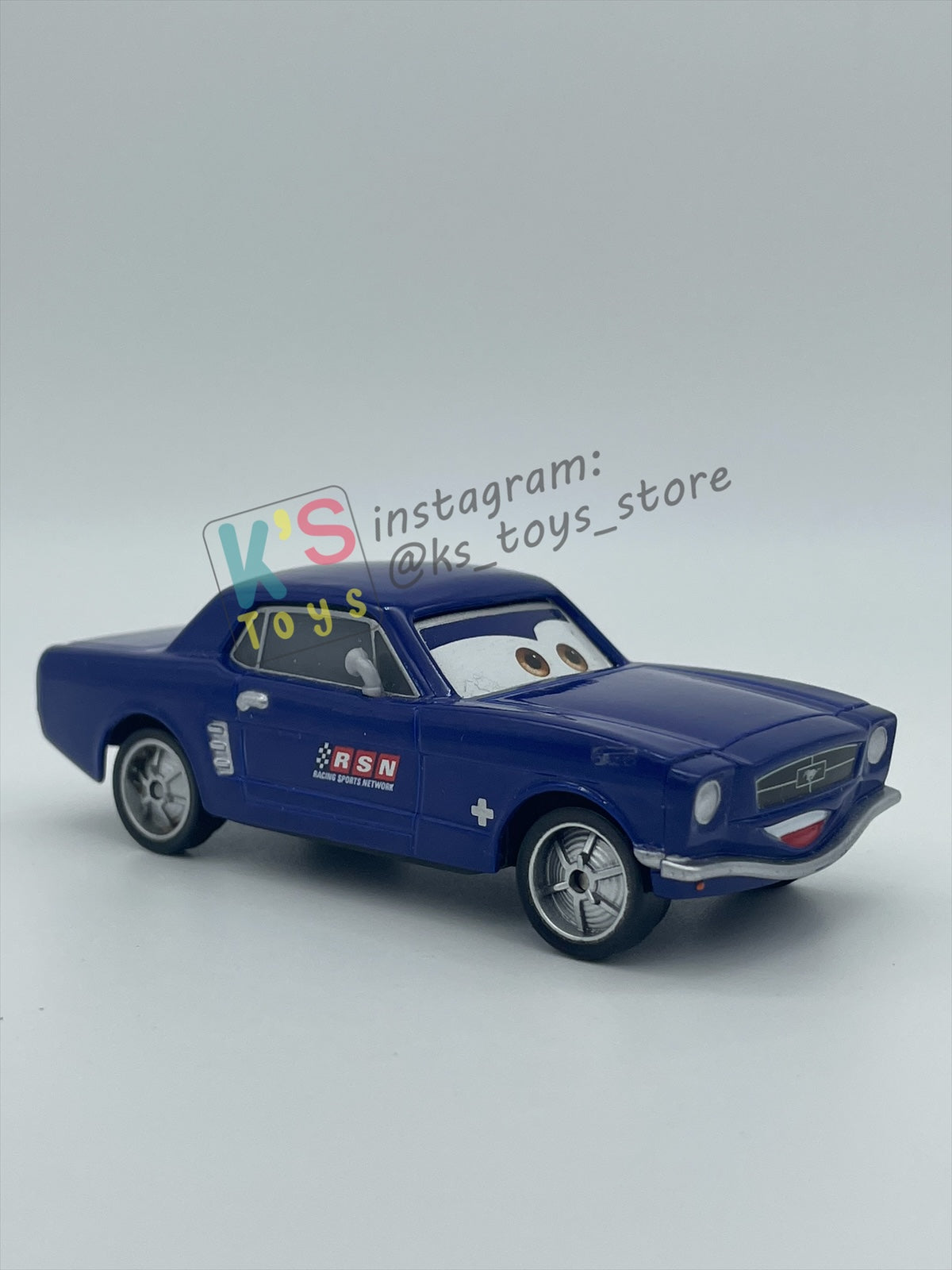 PRE-OWNED / LOOSE DISNEY PIXAR CARS - "BRENT MUSTANGBURGER" CARS 2 SERIES - NEAR MINT CONDITION - READ DESCRIPTION!!!!!!!!!!