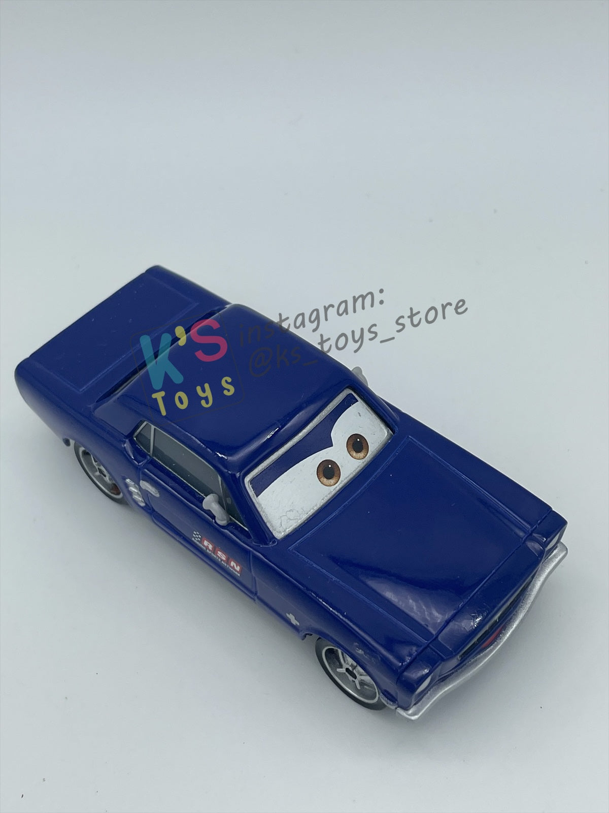 PRE-OWNED / LOOSE DISNEY PIXAR CARS - "BRENT MUSTANGBURGER" CARS 2 SERIES - NEAR MINT CONDITION - READ DESCRIPTION!!!!!!!!!!