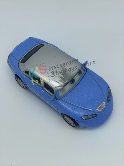 PRE-OWNED / LOOSE DISNEY PIXAR CARS - "JAY LIMO (LENTICULAR EYES)" CARS 2 SERIES - MINT / NEAR MINT CONDITION - READ DESCRIPTION!!!!!!!!!!