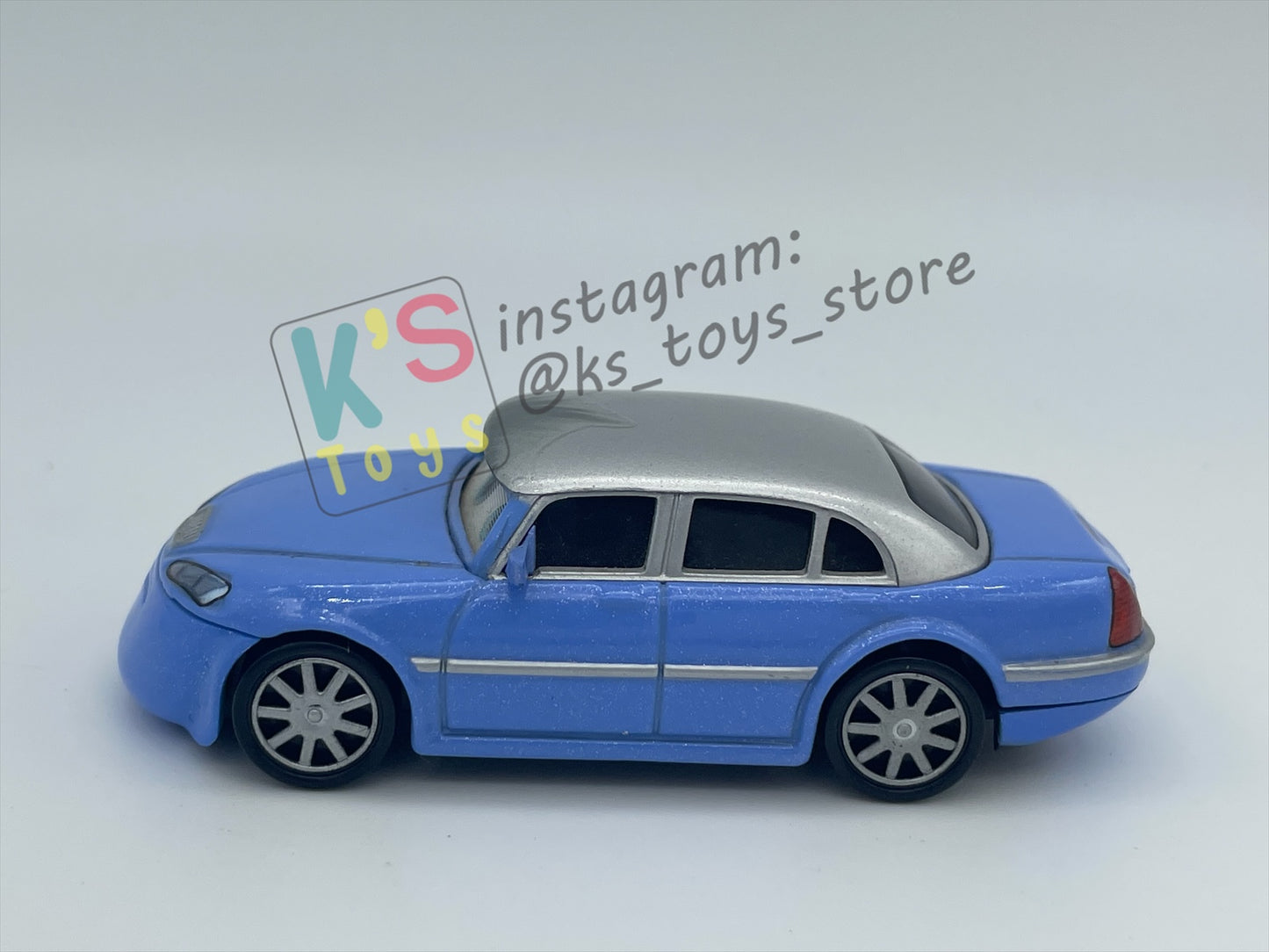 PRE-OWNED / LOOSE DISNEY PIXAR CARS - "JAY LIMO (LENTICULAR EYES)" CARS 2 SERIES - MINT / NEAR MINT CONDITION - READ DESCRIPTION!!!!!!!!!!