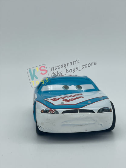 PRE-OWNED / LOOSE DISNEY PIXAR CARS - "Ponchy Wipeout (Bumper save #90)" CARS SERIES - NEAR MINT CONDITION - READ DESCRIPTION!!!!!!!!!!