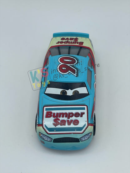PRE-OWNED / LOOSE DISNEY PIXAR CARS - "Ponchy Wipeout (Bumper save #90)" CARS 3 SERIES - MINT / NEAR MINT CONDITION - READ DESCRIPTION!!!!!!!!!!