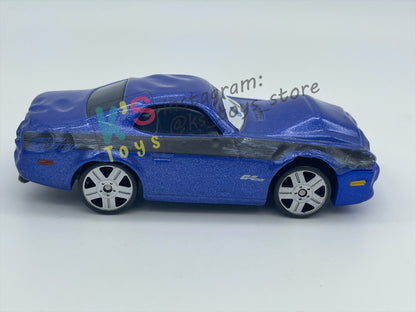 PRE-OWNED / LOOSE DISNEY PIXAR CARS - "DAMAGED ROD TORQUE REDLINE" CARS 2 SERIES - MINT / NEAR MINT CONDITION - READ DESCRIPTION!!!!!!!!!!