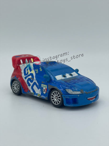 FREE ITEM!!!!! LOOSE DISNEY PIXAR CARS - "RAOUL CAROULE" WGP SERIES - WELL LOVED/PLAYED CONDITION