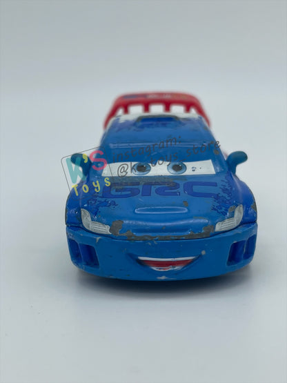 FREE ITEM!!!!! LOOSE DISNEY PIXAR CARS - "RAOUL CAROULE" WGP SERIES - WELL LOVED/PLAYED CONDITION