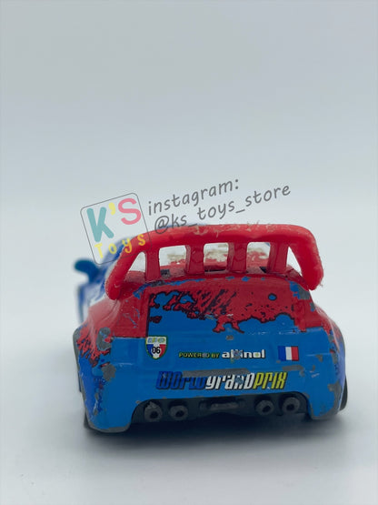 FREE ITEM!!!!! LOOSE DISNEY PIXAR CARS - "RAOUL CAROULE" WGP SERIES - WELL LOVED/PLAYED CONDITION
