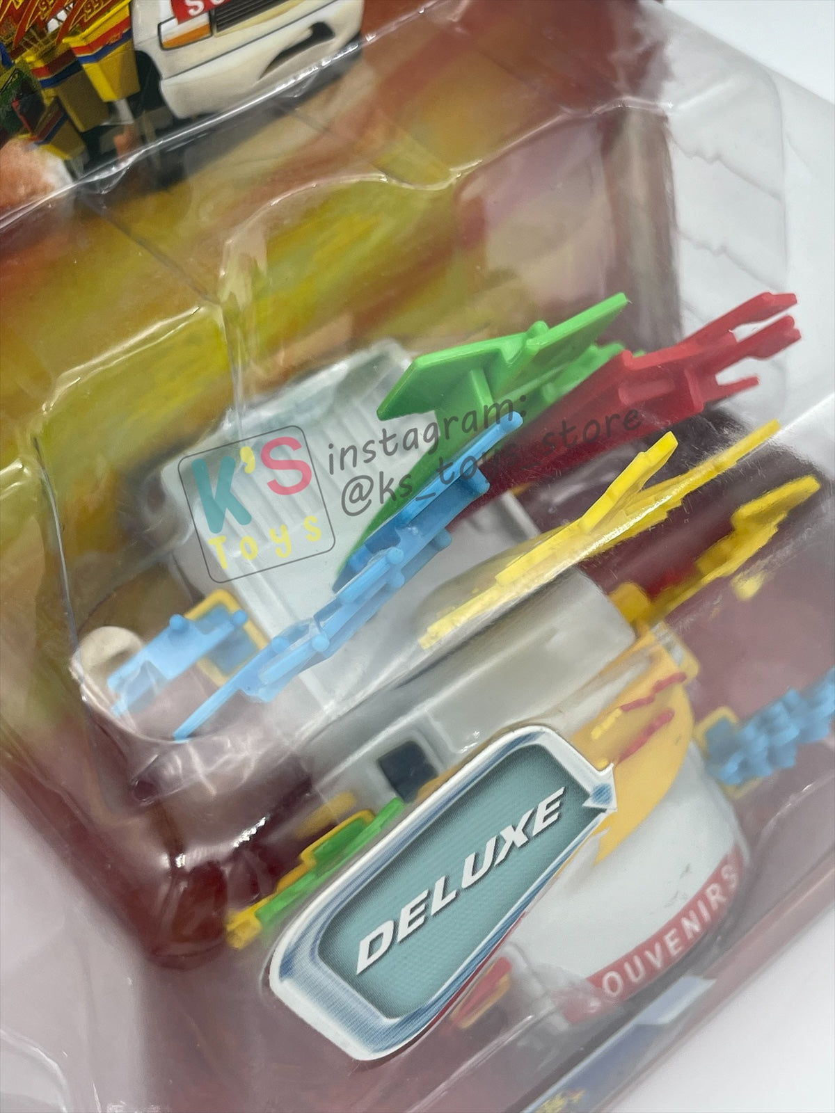DELUXE DISNEY PIXAR CARS BY MATTEL, "BRIAN PARK MOTORS" SOUVENIRS - BNIP