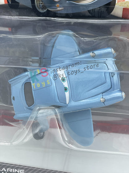 DELUXE DISNEY PIXAR CARS BY MATTEL "SUBMARINE FINN MCMISSILE" CARS 2 SERIES - BNIP