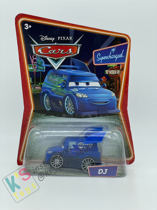 DISNEY PIXAR CARS BY MATTEL, SUPERCHARGED SERIES - DJ - BNIP