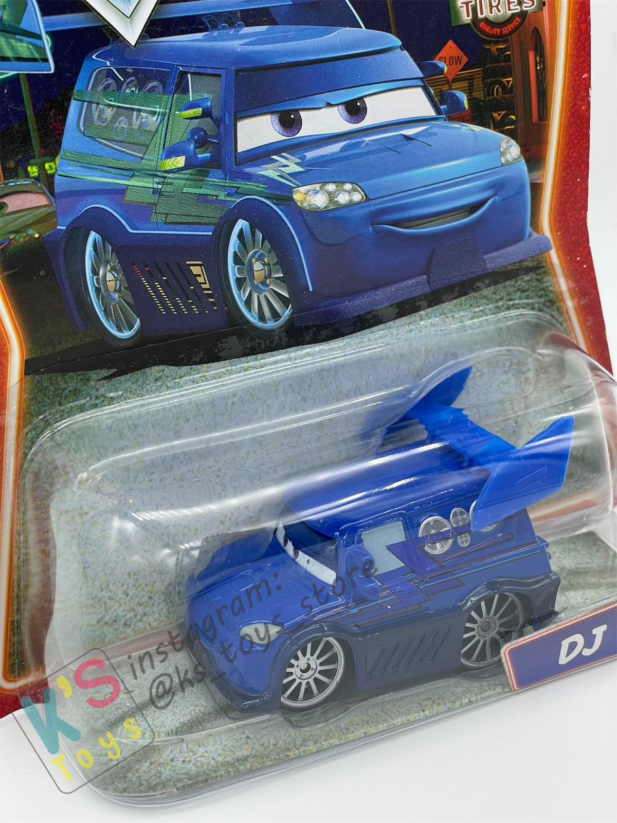 DISNEY PIXAR CARS BY MATTEL, SUPERCHARGED SERIES - DJ - BNIP