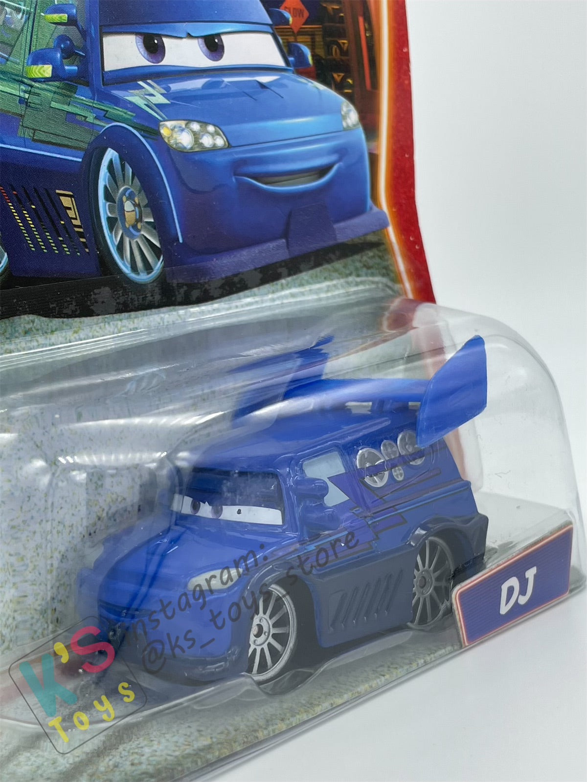 DISNEY PIXAR CARS BY MATTEL, SUPERCHARGED SERIES - DJ - BNIP