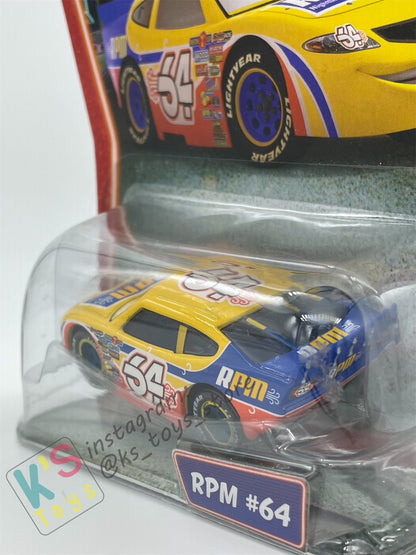 DISNEY PIXAR CARS BY MATTEL, SUPERCHARGED SERIES - RPM #64 - BNIP