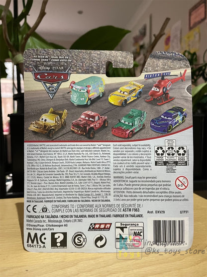 DISNEY PIXAR CARS BY MATTEL, PIT CREW MEMBER FILLMORE - METAL - BNIP