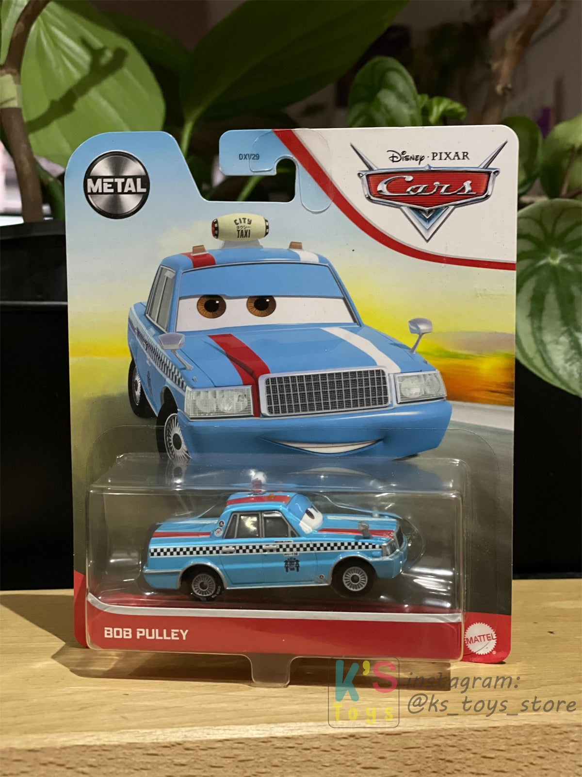DISNEY PIXAR CARS BY MATTEL, “BOB PULLEY" 2020 RE-RELEASED - BNIP