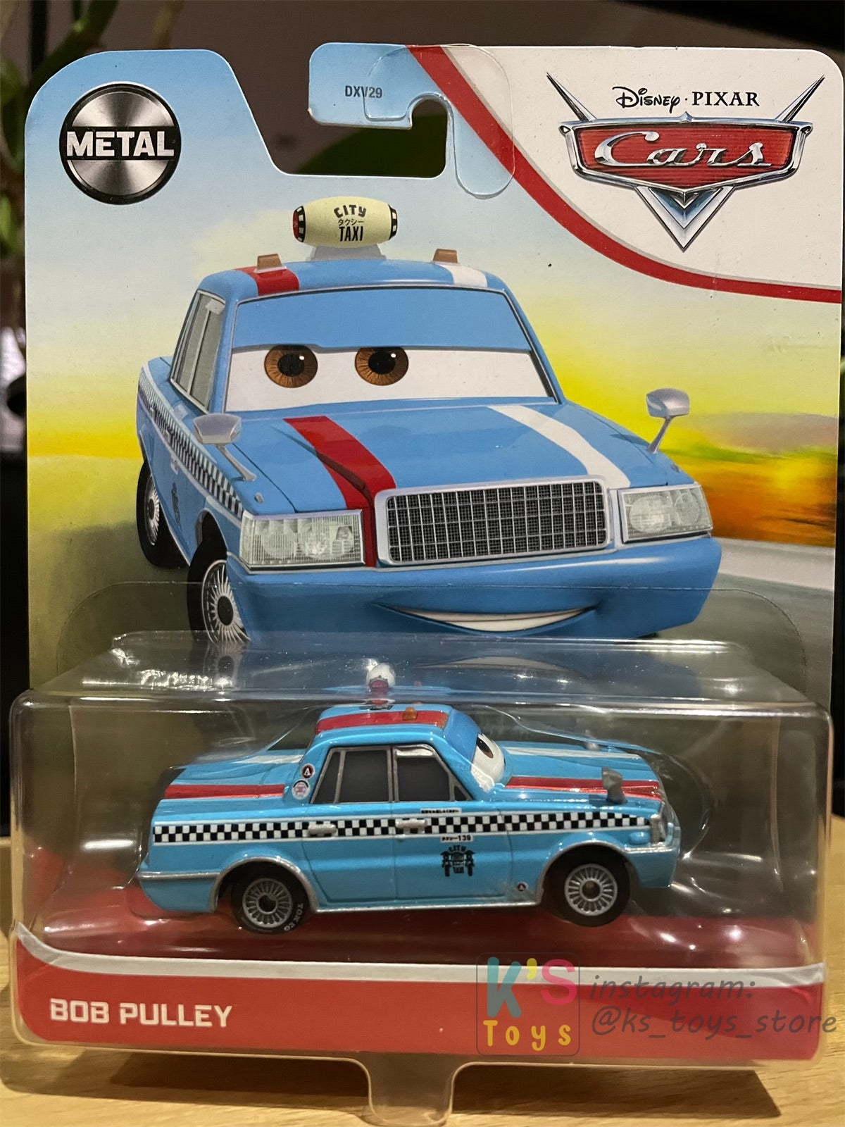 DISNEY PIXAR CARS BY MATTEL, “BOB PULLEY" 2020 RE-RELEASED - BNIP