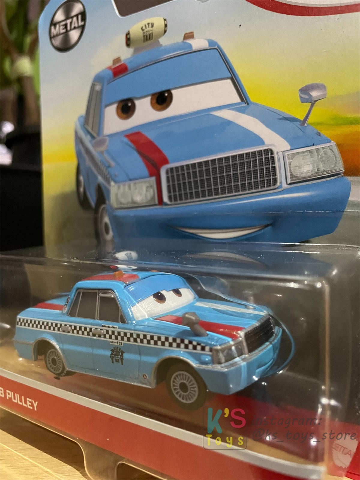 DISNEY PIXAR CARS BY MATTEL, “BOB PULLEY" 2020 RE-RELEASED - BNIP