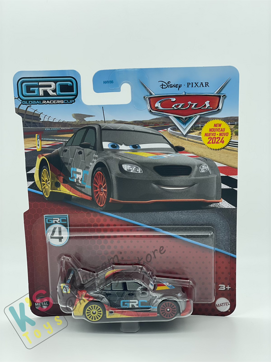 DISNEY PIXAR CARS BY MATTEL - "MAX SCHNELL" GRC SERIES 2024 NEW RELEASE - BNIP