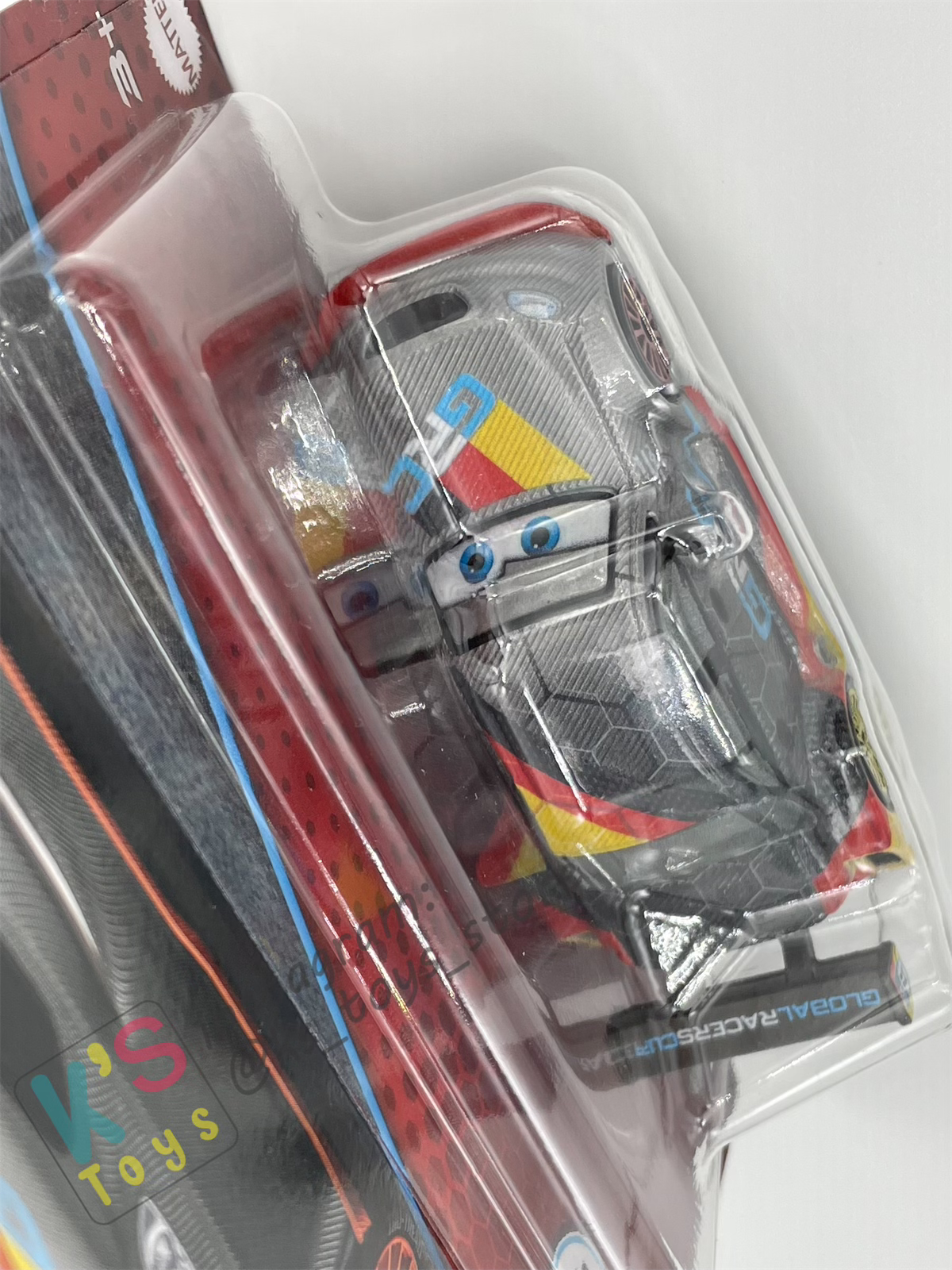 DISNEY PIXAR CARS BY MATTEL - "MAX SCHNELL" GRC SERIES 2024 NEW RELEASE - BNIP