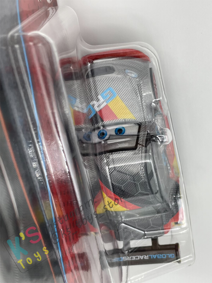 DISNEY PIXAR CARS BY MATTEL - "MAX SCHNELL" GRC SERIES 2024 NEW RELEASE - BNIP