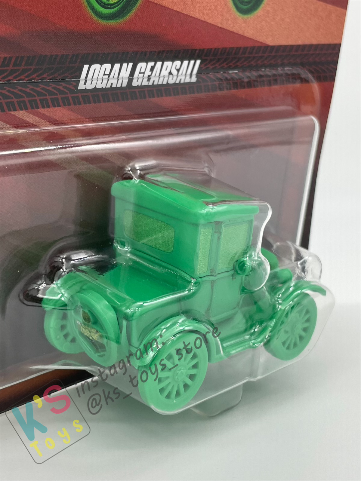 DISNEY PIXAR CARS BY MATTEL, LOGAN GEARSALL - 2024 NEW RELEASED - BNIP