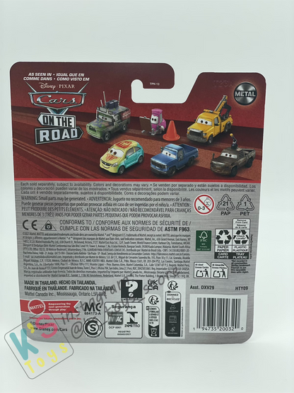 DISNEY PIXAR CARS BY MATTEL, LOGAN GEARSALL - 2024 NEW RELEASED - BNIP